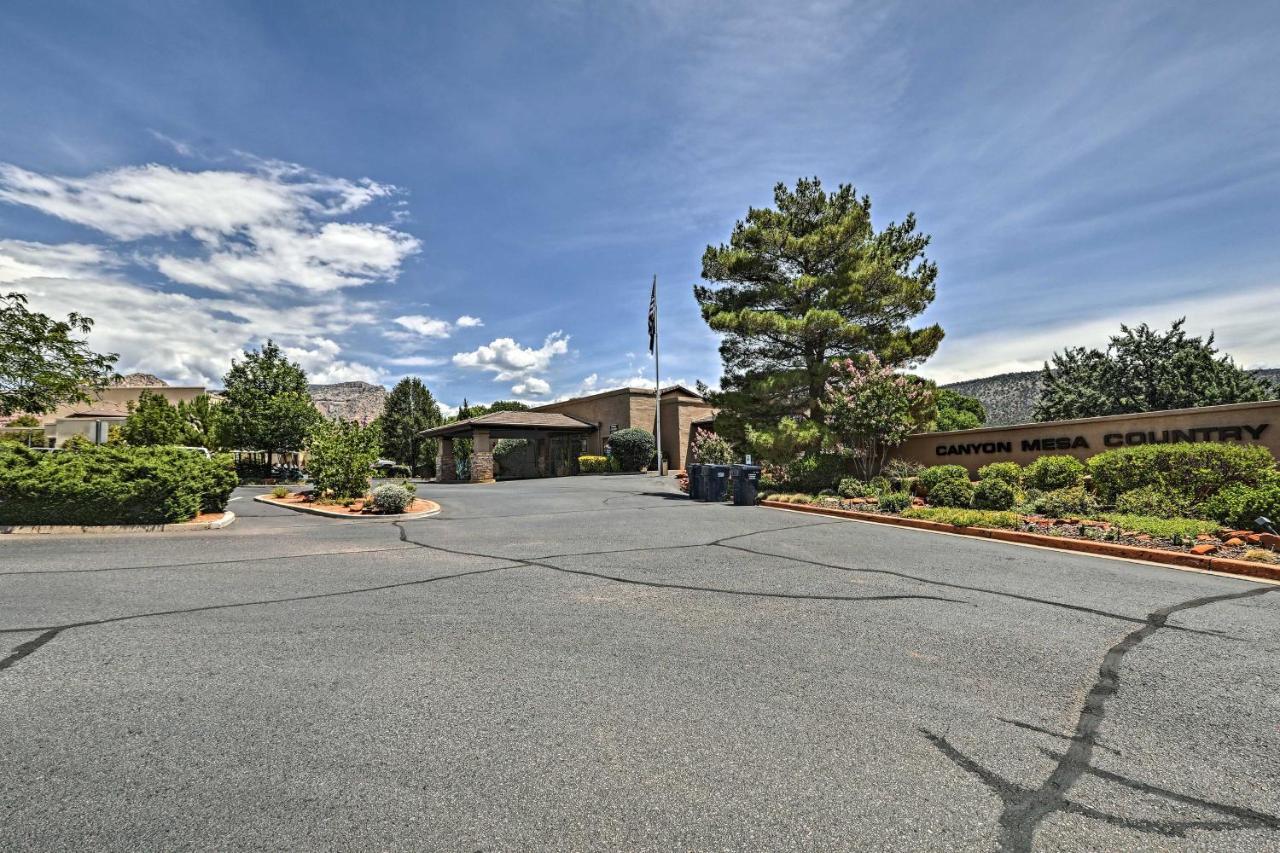 Sedona Condo On Golf Course With Mountain Views! Exterior foto